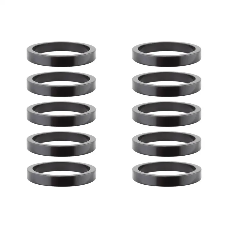 Origin8 5mmx1-1/8 BK Bag of 10 Spacers in Black