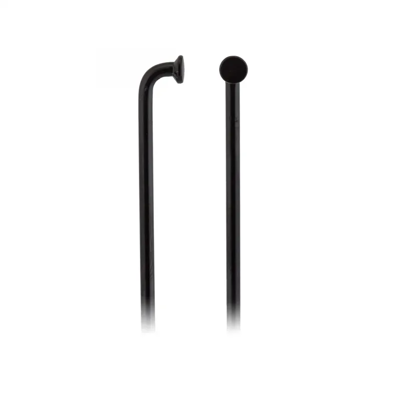 CN Stainless Steel 2.0 186mm Single Spoke w/o Nipple in Black