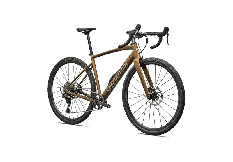 Specialized Diverge 4 Sport Alloy Shimano CUES Gravel Bike in Burnt Gold-1